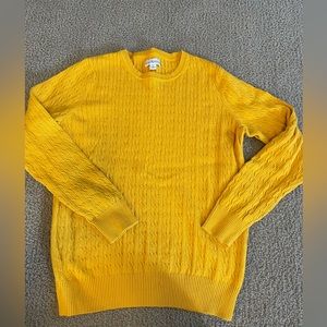 Kim Rogers cable knit sweater